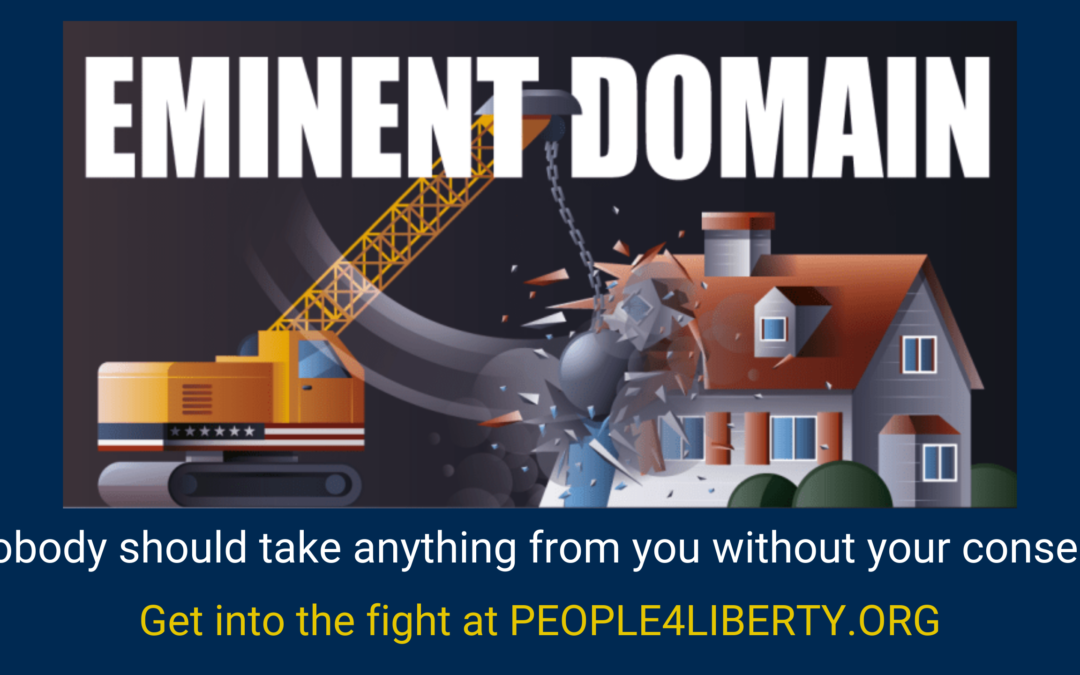 There’s no I in team but there is “mine” in Eminent Domain.