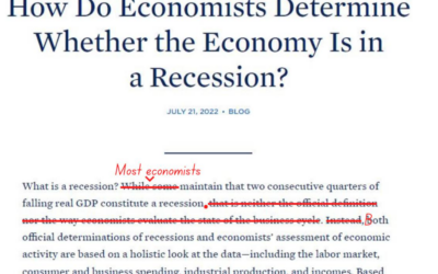 Are we in a recession?
